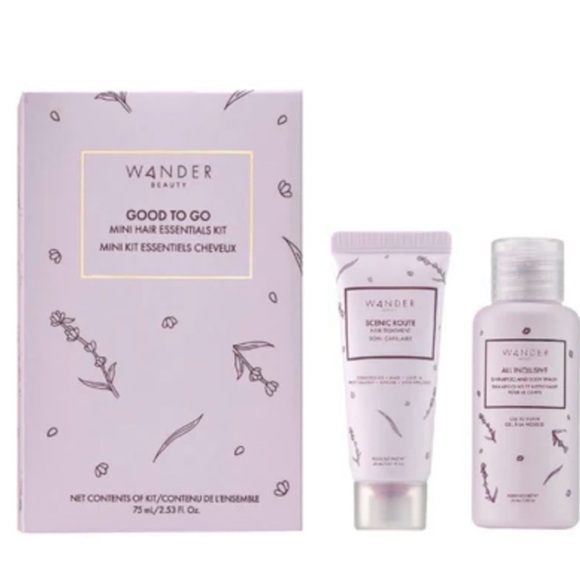 Wander Beauty Other - Wander Beauty Mini Hair Essentials Kit - Soft Purple